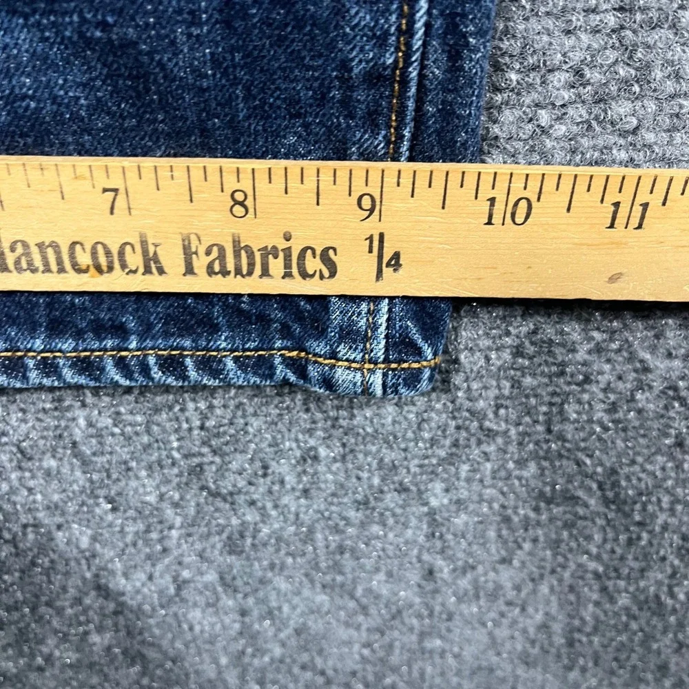 J.Crew Vintage Bootcut Jeans Mens 36 Blue Medium Wash Whiskered Denim 77388